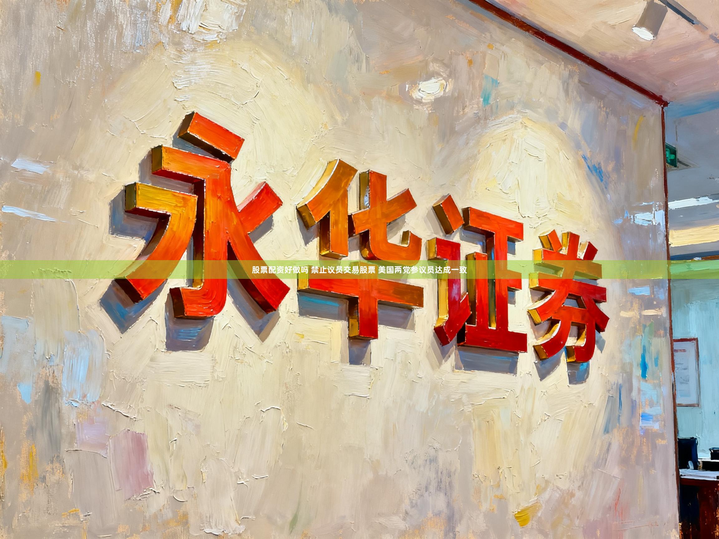 股票配资好做吗 禁止议员交易股票 美国两党参议员达成一致